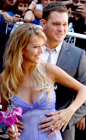 Michael Buble, Luisana Lopilato Michael Buble, Luisana Lopilato